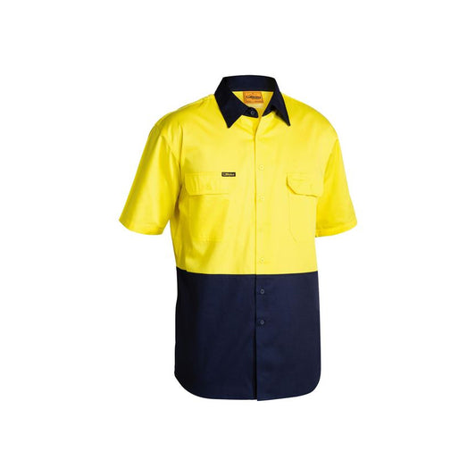 Bisley Hi Vis Cool Lightweight Drill Shirt - BS1895