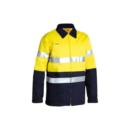 Bisley Taped Hi Vis Drill Jacket - BK6710T