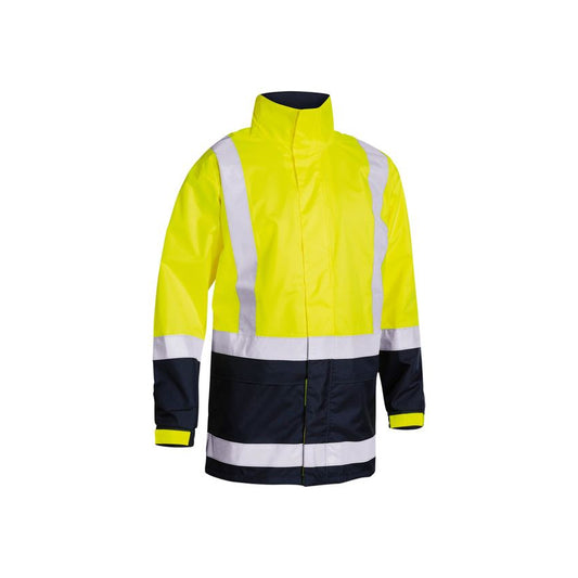 Bisley Taped Hi Vis Rain Shell Jacket - BJ6966T