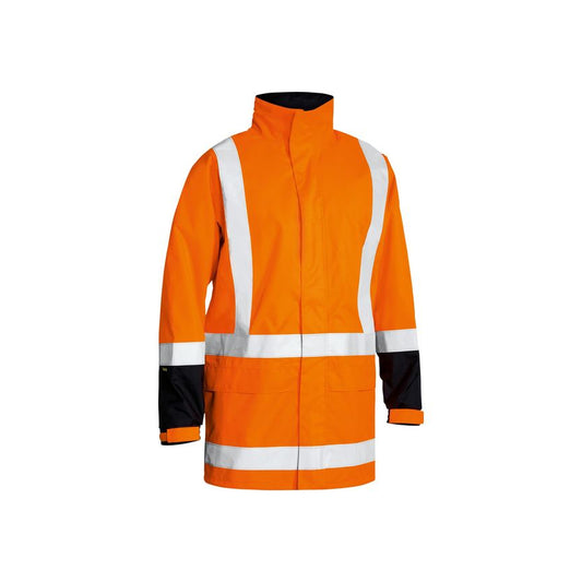 Bisley Taped Hi Vis Rain Shell Jacket - BJ6967T