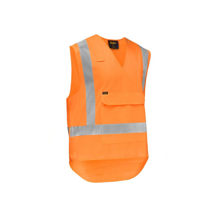 Bisley X Taped Hi Vis Detachable Safety Vest - BV0440XT