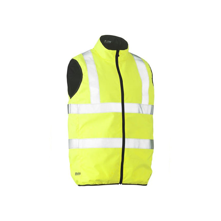 Bisley Taped Hi Vis Reversible Puffer Vest - BV0330HT