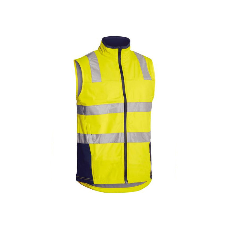 Bisley Taped Hi Vis Soft Shell Vest - BV0348T