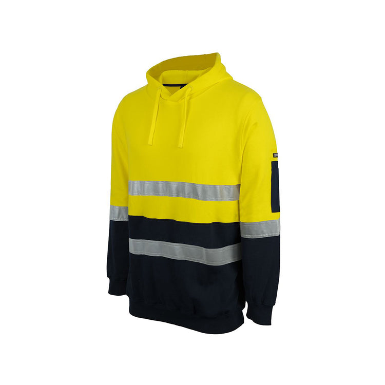 JB's Hi Vis (D+N) 310 Cotton Pull Over Hoodie - 6DVPM