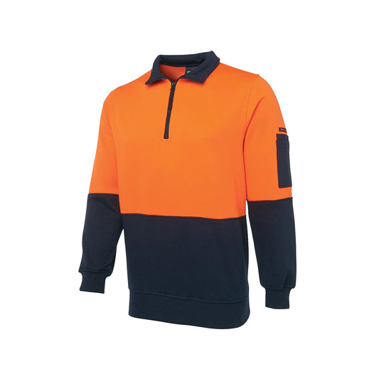 JB's Hi Vis 1/2 Zip Fleecy - 6HVFH