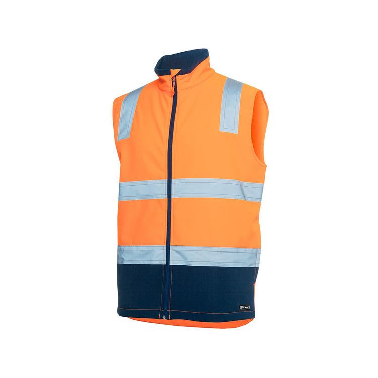 JB's Hi Vis (D+N) Three Layer Softshell Vest - 6DWV