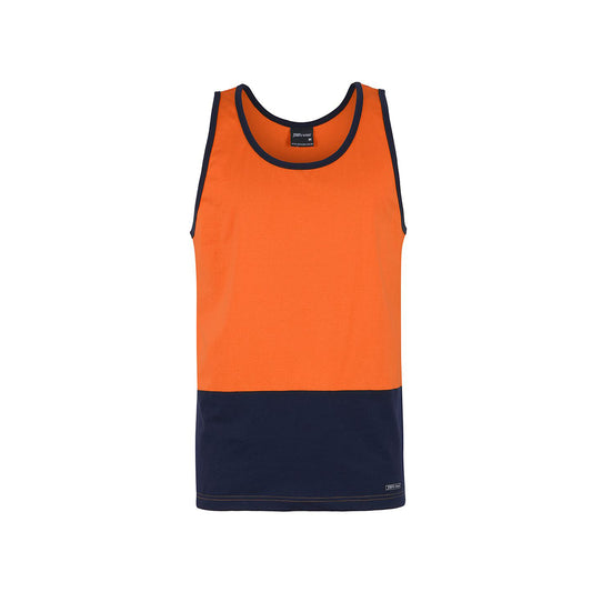 JB's Hi Vis Cotton Singlet - 6HTCS