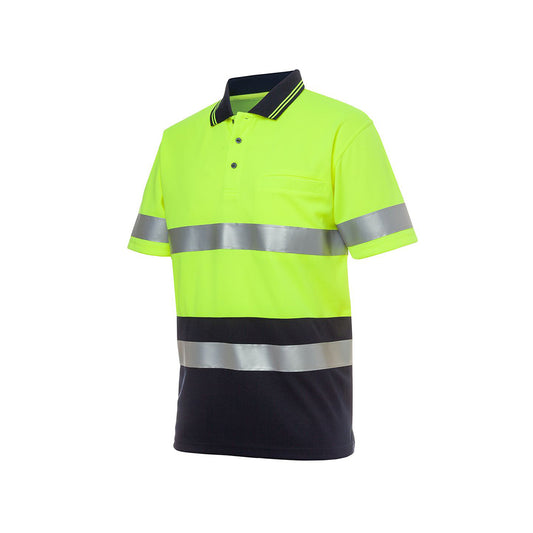 JB's Hi Vis S/S (D+N) Traditional Polo - 6HVST