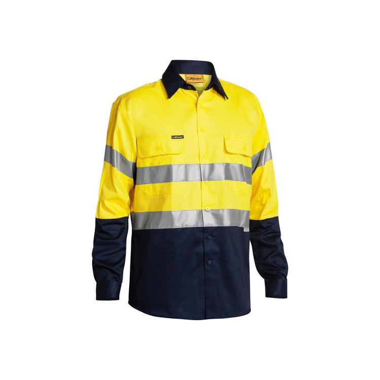 Bisley Taped Hi Vis Drill Shirt - BT6456